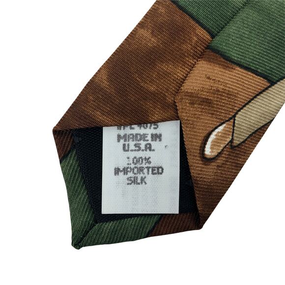 Golfer In Swing Tie - Picture 6 of 6